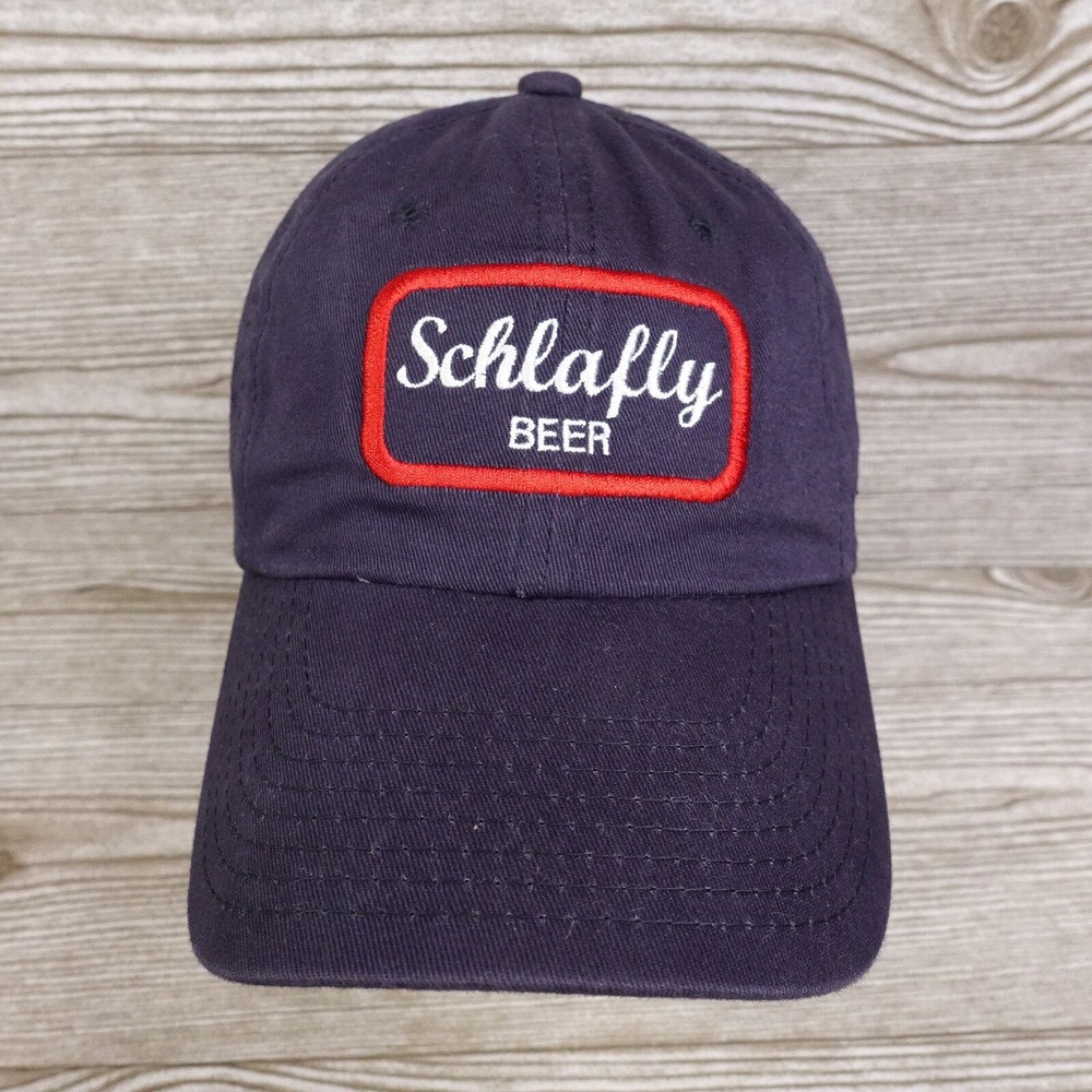 SCHLAFLY BEER LOGO ST LOUIS ADJUSTABLE BASEBALL HAT CAP‎